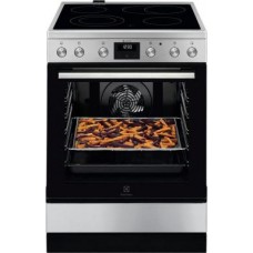 60 cm pločio ner.plieno spalvos keraminė viryklė Electrolux LKR64022AX