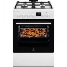 60cm pločio dujinė viryklė su el.orkaite Electrolux LKK660220W 60cm pločio dujinė viryklė su el.orkaite Electrolux LKK660220W