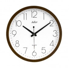 ADLER ADL-PW077 DARK WALNUT Sieninis kvarcinis laikrodis