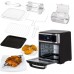 Adler | Airfryer Oven | AD 6309 | Power 1700 W | Capacity 13 L | Stainless steel/Black Adler | Airfryer Oven | AD 6309 | Power 1700 W | Capacity 13 L | Stainless steel/Black