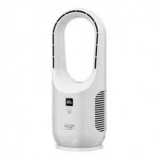 Adler Bladeless Rechargeable Fan | AD 7343 | Desk Fan | Diameter 14 cm | Number of speeds 3 | White
