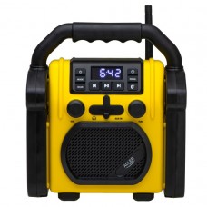 Adler | Construction radio with Bluetooth | AD 1911 | AUX in | Black/Yellow