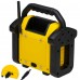 Adler | Construction radio with Bluetooth | AD 1911 | AUX in | Black/Yellow