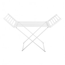Adler | Foldable electric clothes drying rack | AD 7821 | 220 W | Silver/White