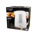 Adler | Kettle | AD 1264 | Standard | 2200 W | 1.7 L | Plastic | 360° rotational base | White