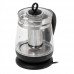 Adler | Kettle | AD 1299 | Electric | 2200 W | 1.5 L | Glass | 360° rotational base | Black