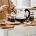 Adler | Kettle | AD 1299 | Electric | 2200 W | 1.5 L | Glass | 360° rotational base | Black