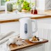 Adler Kettle | AD 1379w | Electric | 2200 W | 1.7 L | Polypropylene | 360° rotational base | White