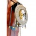 ADLER Mechaninis sieninis laikrodis Skeletonas su atviru mechanizmu 11068W ADLER Mechaninis sieninis laikrodis Skeletonas su atviru mechanizmu 11068W