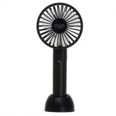 Adler Mini USB Fan | AD 7338 | Desk fan | Black | Diameter 7 cm | Number of speeds 3