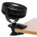 Adler Rechargeable Clip-on Desk Fan | AD 7342 | Table Fan | Black | Diameter 15.5 cm | Number of speeds 3 | Oscillation | 5 W