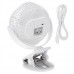 Adler Rechargeable fan with clip | AD 7335 | Table Fan | 6 W | Diameter 12.7 cm | Number of speeds 3 | Oscillation | White Adler Rechargeable fan with clip | AD 7335 | Table Fan | 6 W | Diameter 12.7 cm | Number of speeds 3 | Oscillation | White