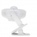 Adler Rechargeable fan with clip | AD 7335 | Table Fan | 6 W | Diameter 12.7 cm | Number of speeds 3 | Oscillation | White Adler Rechargeable fan with clip | AD 7335 | Table Fan | 6 W | Diameter 12.7 cm | Number of speeds 3 | Oscillation | White