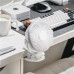 Adler Rechargeable fan with clip | AD 7335 | Table Fan | 6 W | Diameter 12.7 cm | Number of speeds 3 | Oscillation | White Adler Rechargeable fan with clip | AD 7335 | Table Fan | 6 W | Diameter 12.7 cm | Number of speeds 3 | Oscillation | White