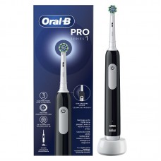BRAUN D305.513.3 Pro Series 1 juod. Cross Action dantų šepetėlis