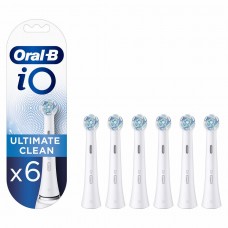 BRAUN iO RB CWF-6 Ultimate Clean White 6ct antgaliai dant šepetėliui