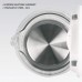 Electric kettle szklany 1,7l 2200W MR-056-GREY MAESTRO