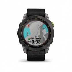 GPS laikrodis su įkrovimo saulės energija stikleliu Enduro2 Solar Black DLC Titanium