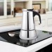Maestro 4 cup coffee machine MR-1660-4 silver