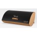 Maestro MR-1775-BLACK bread box Other Black, Wood Bamboo, Metal Maestro MR-1775-BLACK bread box Other Black, Wood Bamboo, Metal