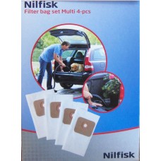 NILFISK 107402336 D.s. maišeliai + filtras MULTI