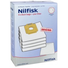 NILFISK 128389187 Dulkių siurblio maišeliai. Power. Select