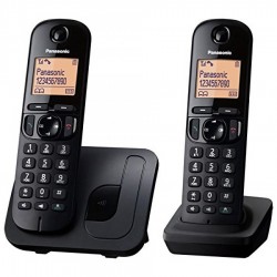 Telefonas Panasonic KX-TGC212 DECT juodas