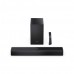 Sharp Compact 2.1 Soundbar with Wireless Subwoofer | HT-SBW121 | 240 W | Bluetooth | Wireless connection | Black