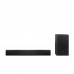 Sharp Compact 2.1 Soundbar with Wireless Subwoofer | HT-SBW121 | 240 W | Bluetooth | Wireless connection | Black