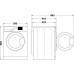Skalbimo mašina Indesit MTWSA 61294 WK EE