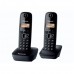 Telefonas Panasonic Cordless KX-TG1612FXH Black
